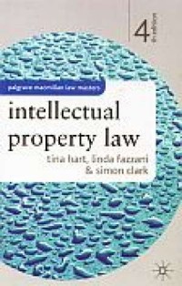 Intellectual Property Law, 4th - okładka książki