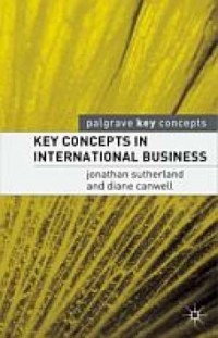 Key Concepts in International Business - okładka książki