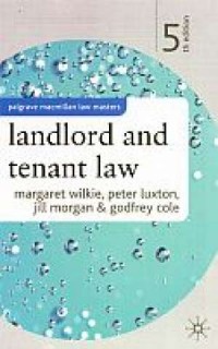 Landlord and Tenant Law, 5th Edition - okładka książki