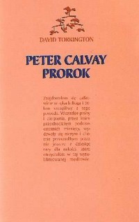 Peter Calvay. Prorok - okładka książki