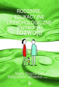Rodzinne, edukacyjne i psychologiczne - okładka książki