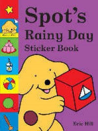Spot s Rainy Day Sticker Book - okładka książki