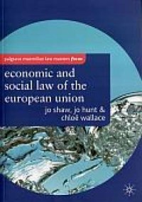 The Economic and Social Law of - okładka książki
