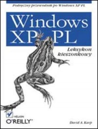 Windows XP PL. Leksykon kieszonkowy - okładka książki