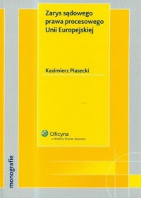 Zarys sądowego prawa procesoweg - okładka książki