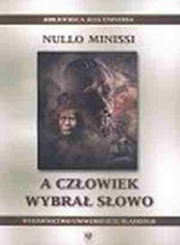 A człowiek wybrał słowo - okładka książki