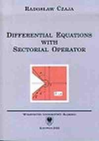 Differential equations with sectorial - okładka książki