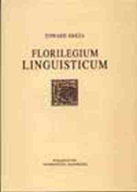 Edward Breza. Florilegium linguisticum. - okładka książki