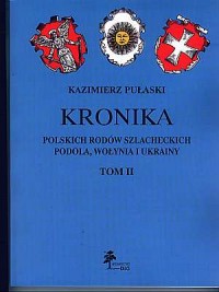 Kronika polskich rodów szlacheckich - okładka książki