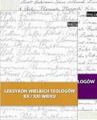 Leksykon wielkich teologów XX/XXI - okładka książki