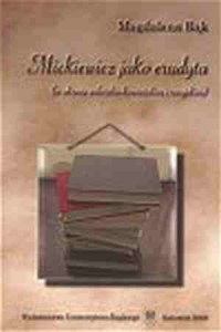 Mickiewicz jako erudyta (w okresie - okładka książki