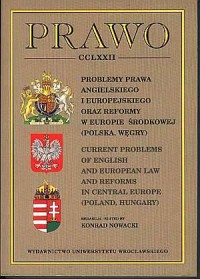 Prawo CCLXXII. Problemy prawa angielskiego - okładka książki