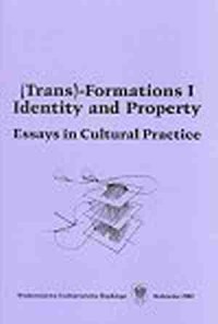 Trans-formations I. Identity and - okładka książki