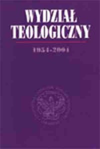 Wydział teologiczny 1954-2004 - okładka książki