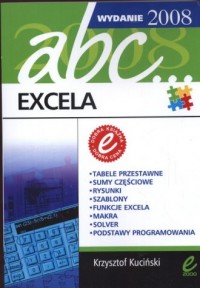 Abc. Excel 2008 - okładka książki
