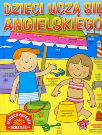Dzieci uczą się angielskiego - okładka książki