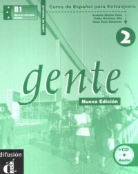 Gente 2. Kurs języka hiszpańskiego. - okładka podręcznika