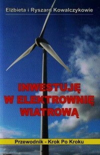 Inwestuję w elektrownię wiatrową - okładka książki
