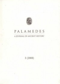 Palamedes A Journal of Ancient - okładka książki