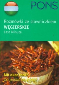 PONS Rozmówki ze słowniczkiem węgierskie - okładka książki