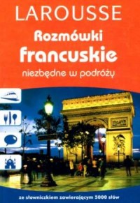 Rozmówki francuskie niezbędne w - okładka podręcznika