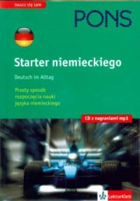 Starter niemieckiego (+ CD mp3) - okładka podręcznika