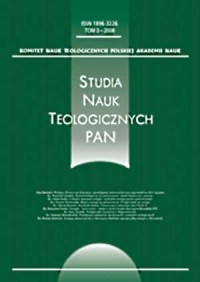 Studia Nauk Teologicznych PAN 3/2008 - okładka książki