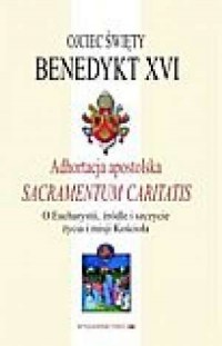 Adhortacja apostolska Sacramentum - okładka książki