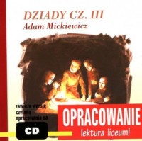 Dziady cz. 3. Adam Mickiewicz. - okładka książki