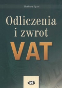 Odliczenia i zwrot VAT - okładka książki