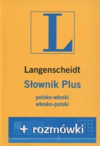 Słownik Plus. Polsko-włoski. włosko-polski - okładka książki