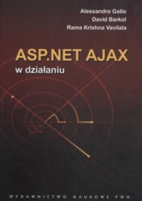 ASP.NET AJAX w działaniu - okładka książki