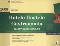 Hotele Hostele Gastronomia 2009 - okładka książki