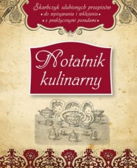 Notatnik kulinarny - okładka książki