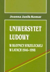 Uniwersytet Ludowy w Błotnicy Strzeleckiej - okładka książki