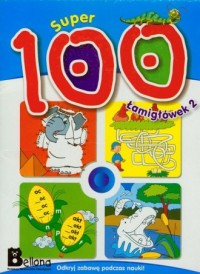 100 Super Łamigłówek cz. 2 - okładka książki