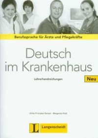 Deutsch im Krankenhaus Neu. Lehrerhandreichungen - okładka podręcznika