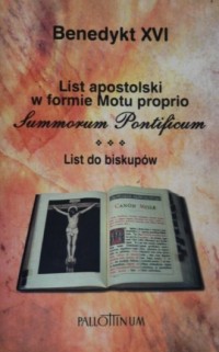 List apostolski w formie Motu proprio. - okładka książki