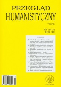 Przegląd humanistyczny 2(413) / - okładka książki