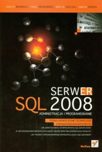 Serwer SQL 2008. Administracja - okładka książki