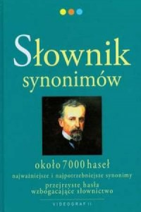 Słownik synonimów - okładka książki