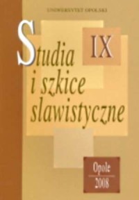 Studia i szkice slawistyczne nr - okładka książki