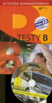 Testy B. 30 testów jednokartkowych - okładka książki