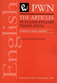 The Articles in Polish-English - okładka podręcznika