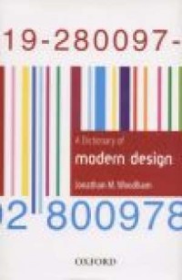 A Dictionary of Modern Design - okładka książki