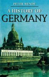 A History of Germany - okładka książki