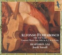 Consort Music to the viols in 4, - okładka płyty