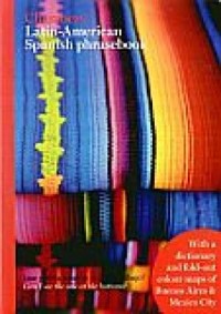 Latin-American Spanish phrasebook - okładka książki