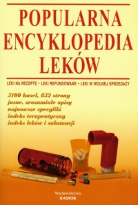 Popularna encyklopedia leków - okładka książki