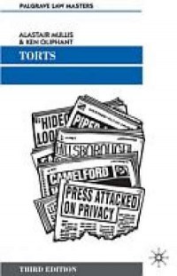 Torts, 3rd Edition - okładka książki
